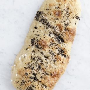 Focaccia med oliventapenade