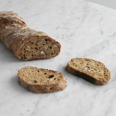 Paillasse-baguette, hasselnøtt